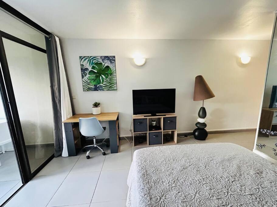 Studio Cosy Plage Et Piscine A Bas Du Fort Le Gosier  Exteriör bild